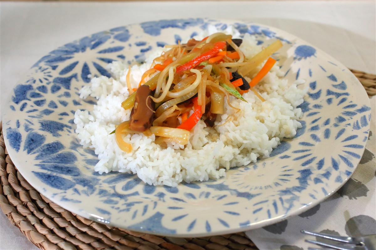 Chop suey de vegetales El Gourmet