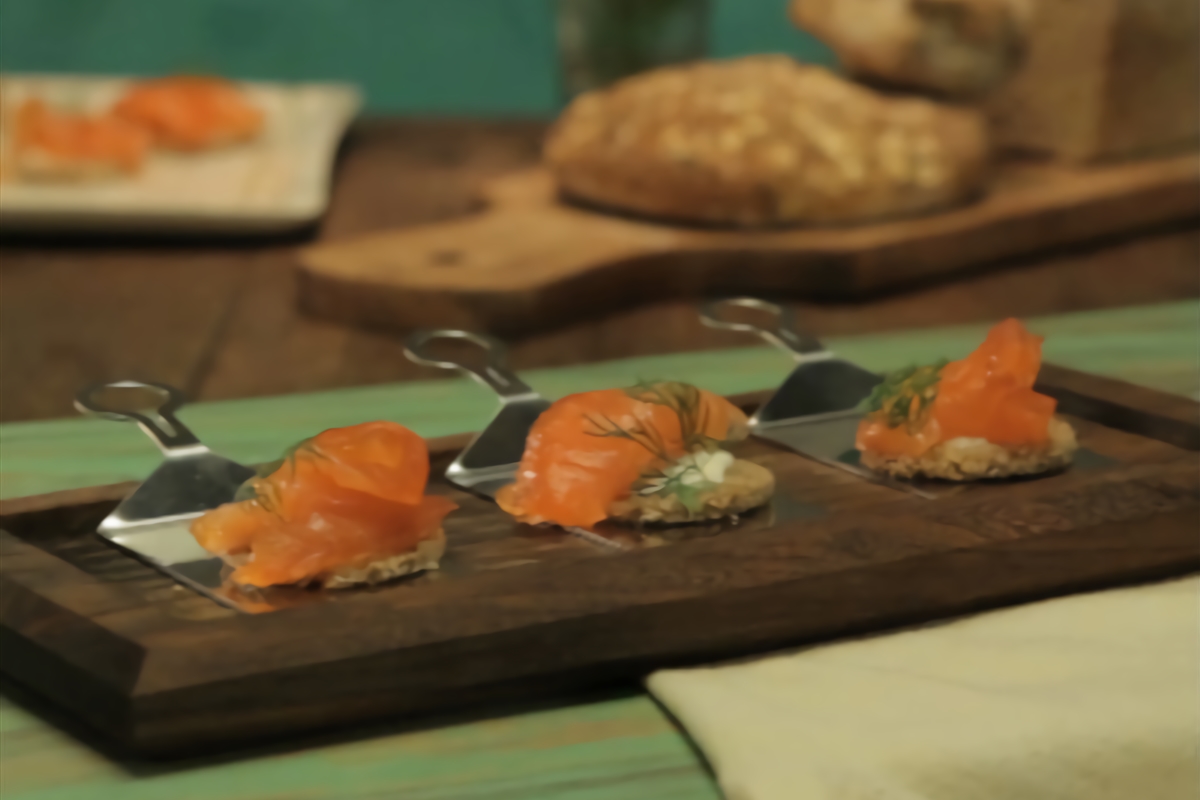 Salmón gravlax El Gourmet