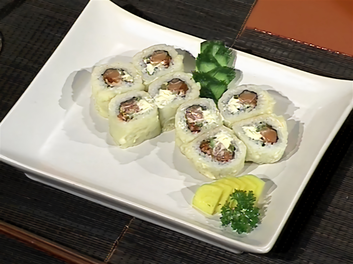 Spice salmón tempura rolls El Gourmet