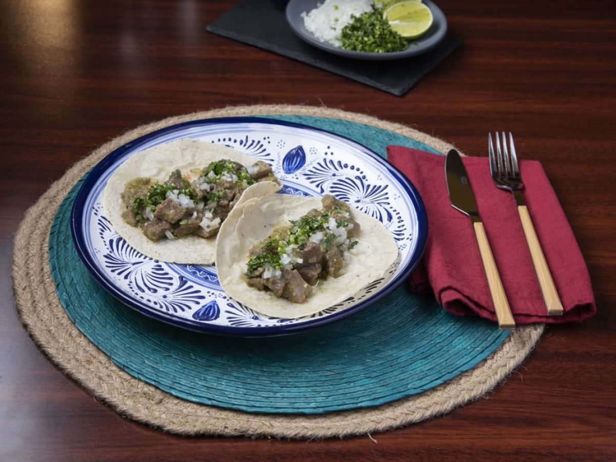 Tacos De Lengua En Salsa Verde El Gourmet